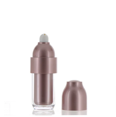 35ml PETG/ABS/PP/POM/LLDPE, Refillable Airless Treatment Pump Bottle